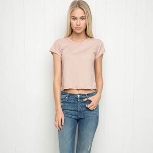 Brandy Melville Pink Tee